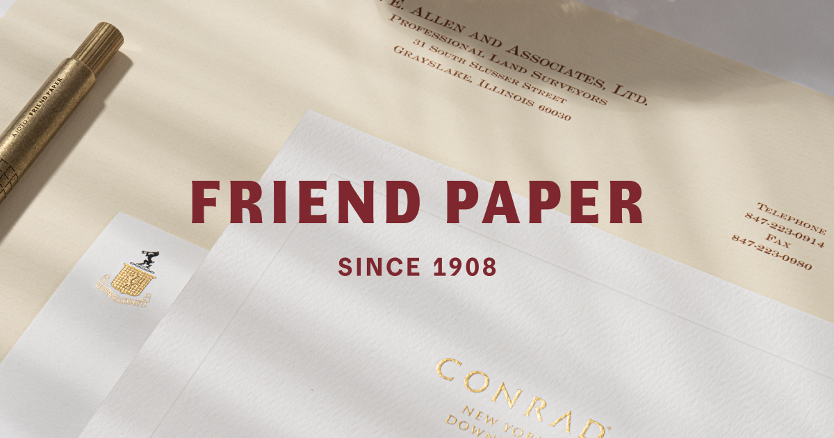 Thumbnail of Friend Paper | Home